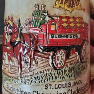 Budweiser Clydesdales Beer Stein